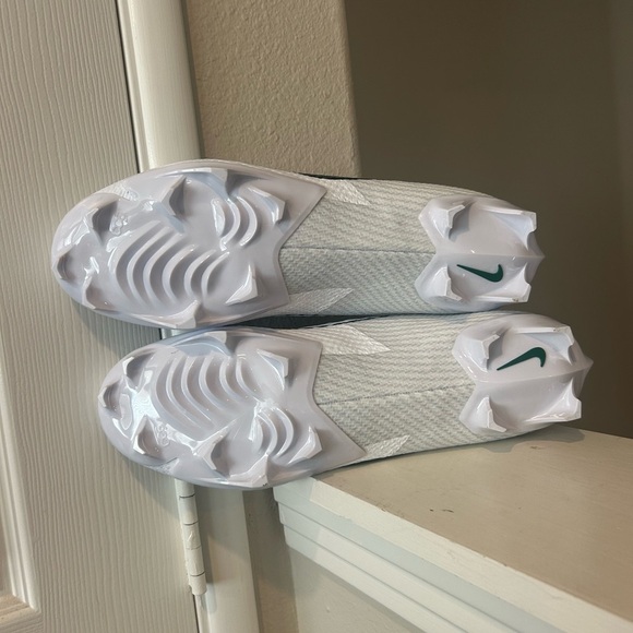 Nike Vapor Edge Speed 360 2 TB Football Cleats White Green  FJ1582-130 Men sz 16 - Picture 8 of 9